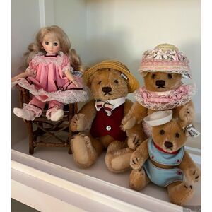 Steiff Goldilocks & The  3 Bears  Set
